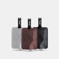 Matador Matador FlatPak Toiletry Bottle 3-Pack Charcoal, White, Garnet