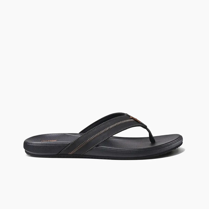 Reef Cushion Phantom 2.0 Leather Black/Coffee