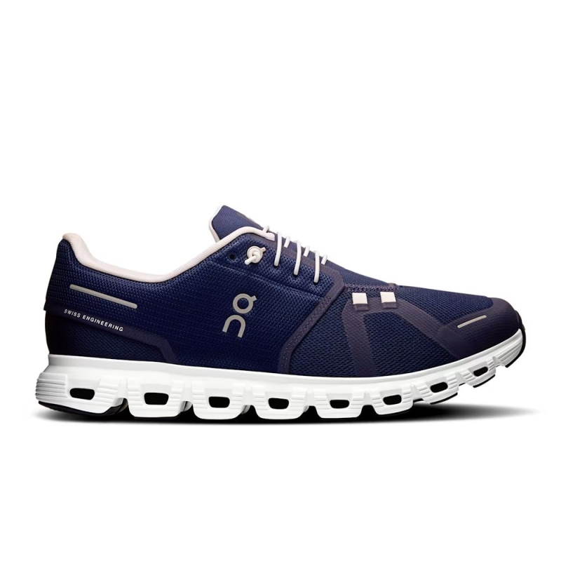 On-running Cloud 6 Midnight | White