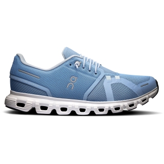 On-running Cloud 6 Women's Chambray | White