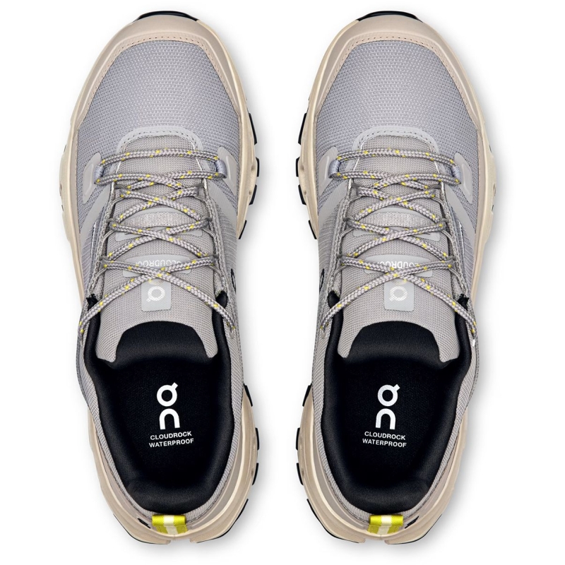 On-running Cloudrock Low WP Women's Alloy | Ice