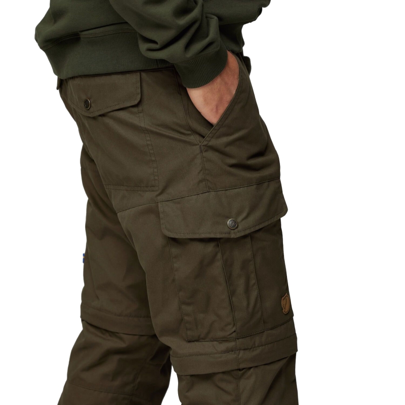 Fjällräven Karl Pro Zip-off Trousers Dark Olive