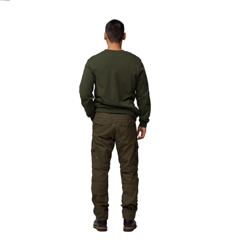Fjällräven Karl Pro Zip-off Trousers Dark Olive