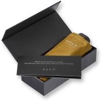 Senz Micro foldable storm umbrella Golden Palm