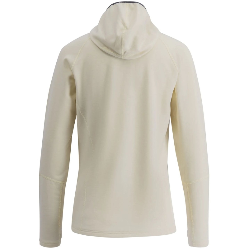 Lundhags Tived Merino Hoodie Women's Chalk White