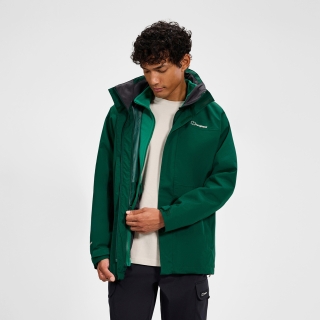 Berghaus Hillwalker 2.0 Gemini 3IN1 Jkt Off Peak/Meadow Green