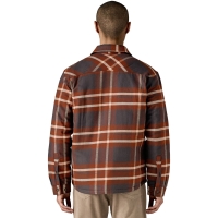 Patagonia LW Insulated Fjord Flannel Shirt Ashore: Ink Black
