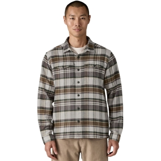 Patagonia Fjord Flannel Shirt Blizzard: Salt Grey