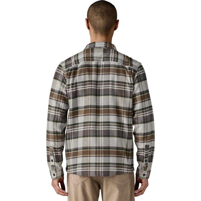 Patagonia Fjord Flannel Shirt Blizzard: Salt Grey