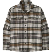 Patagonia Fjord Flannel Shirt Blizzard: Salt Grey