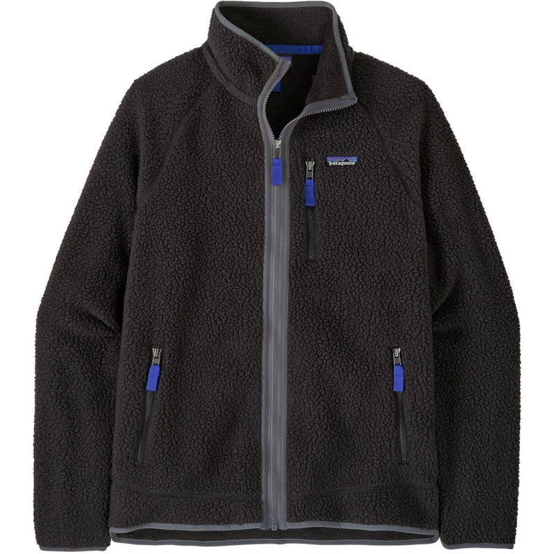 Patagonia Retro Pile Jkt Black w/Forge Grey