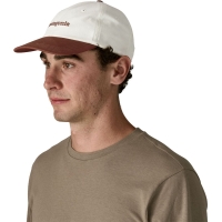 Patagonia Fitz Roy Icon Trad Cap Text Logo: Dried Vanilla