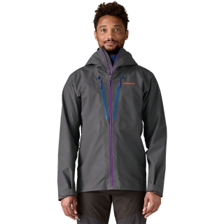Patagonia Triolet Jkt Forge Grey w/P6 Blue
