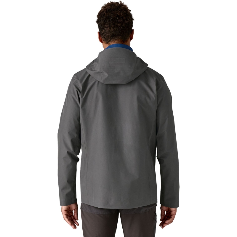 Patagonia Triolet Jkt Forge Grey w/P6 Blue