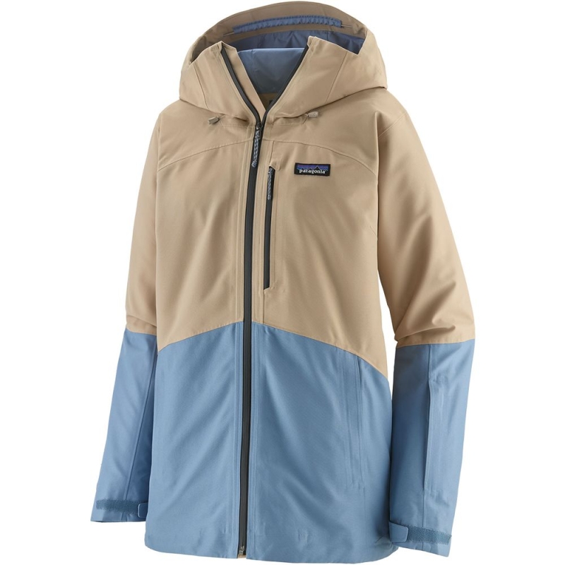 Patagonia Powder Town Jkt Women's Oar Tan