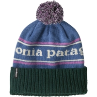 Patagonia Powder Town Beanie Park Stripe: Barnacle Blue