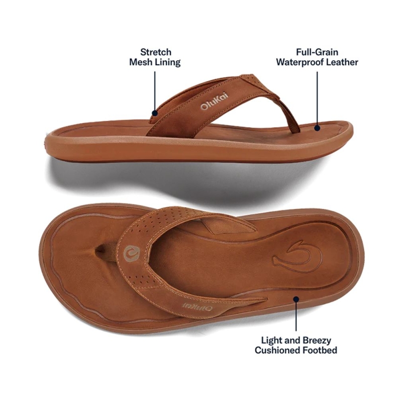 Olukai Pili Fox/Fox