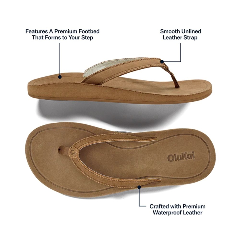 Olukai Southshore Toffee/Toffee
