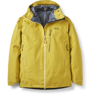 RAB Latok Alpine GTX Jacket Dark Pollen