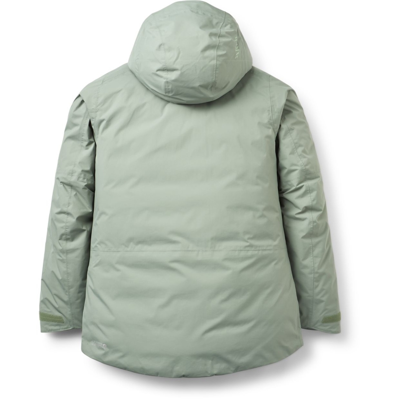 RAB Optical Down Jacket Women's Dark Fig Green