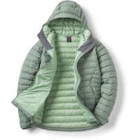 RAB Microlight Windstopper Hoody Women's Dark Fig Green