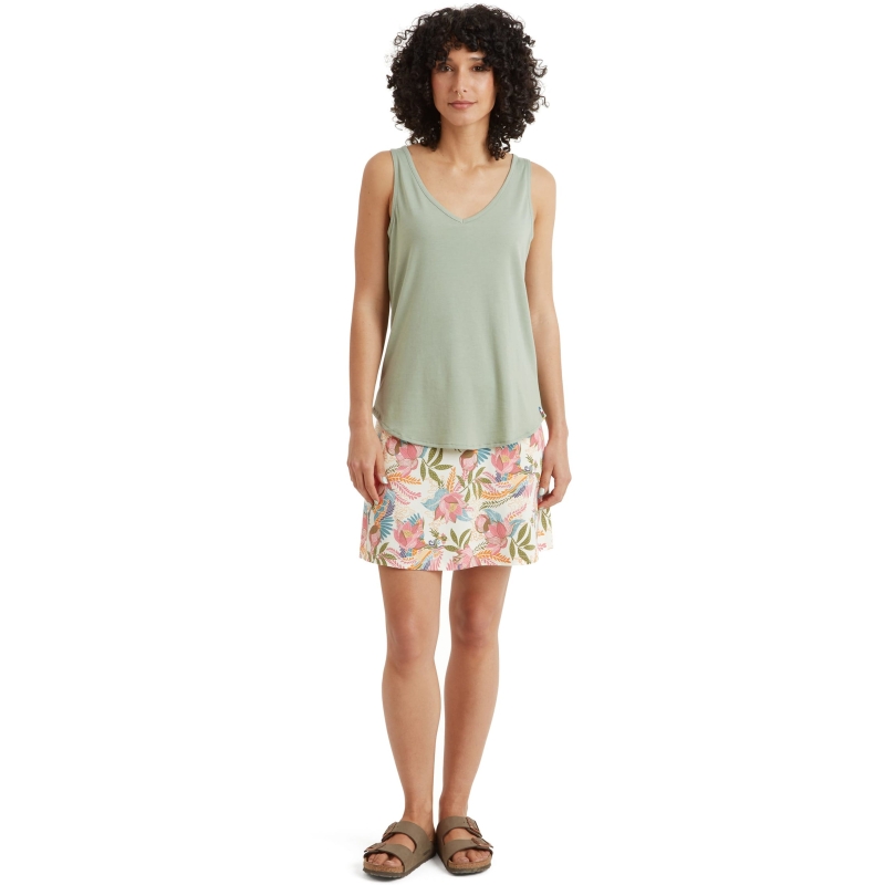 Sherpa Bali V-Neck Tank Women's Celery