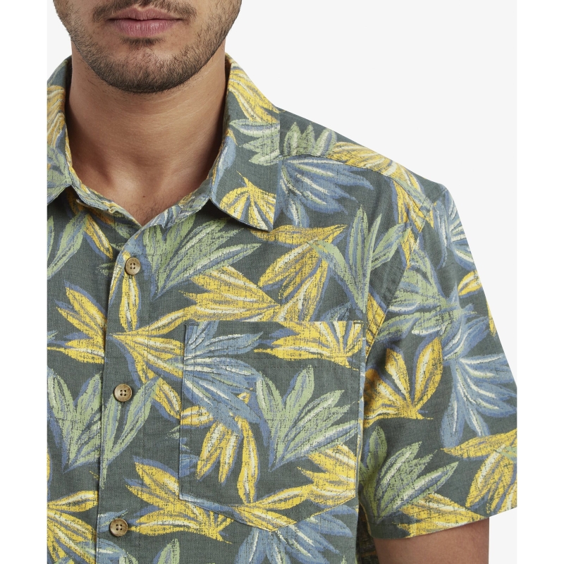 Sherpa Havai SS Shirt Dark Thyme