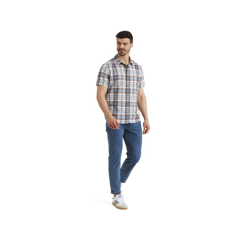 Sherpa Jampa Plaid SS Shirt Peetho
