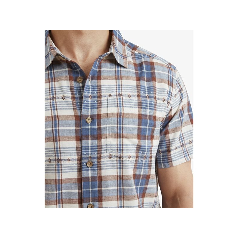 Sherpa Jampa Plaid SS Shirt Peetho