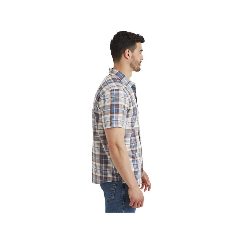 Sherpa Jampa Plaid SS Shirt Peetho