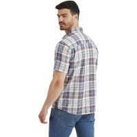 Sherpa Jampa Plaid SS Shirt Peetho