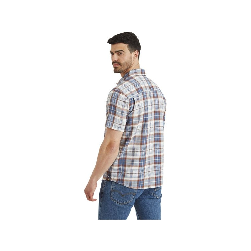 Sherpa Jampa Plaid SS Shirt Peetho