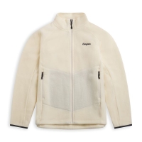 Bergans Rabot Merino Fleece Midlayer Jacket Women's Vanilla White