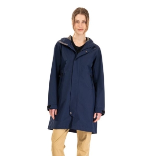 Bergans Urban 2L Shell Coat Women's Navy Blue