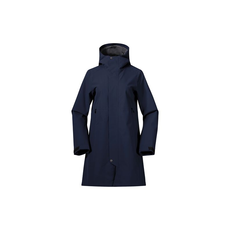 Bergans Urban 2L Shell Coat Women's Navy Blue