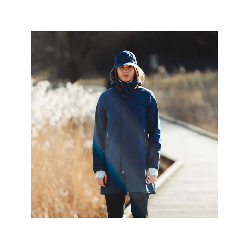 Bergans Urban 2L Shell Coat Women's Navy Blue