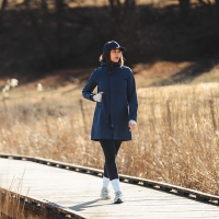 Bergans Urban 2L Shell Coat Women's Navy Blue