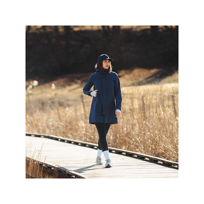 Bergans Urban 2L Shell Coat Women's Navy Blue