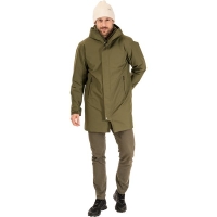 Bergans Urban Insulated Shell Coat Men Dark Green Mud