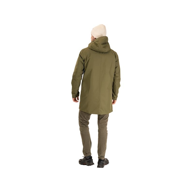Bergans Urban Insulated Shell Coat Men Dark Green Mud