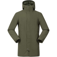 Bergans Urban Insulated Shell Coat Men Dark Green Mud