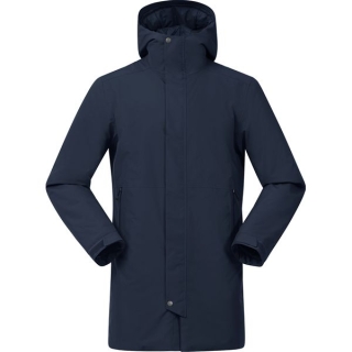Bergans Urban Insulated Shell Coat Men Navy Blue