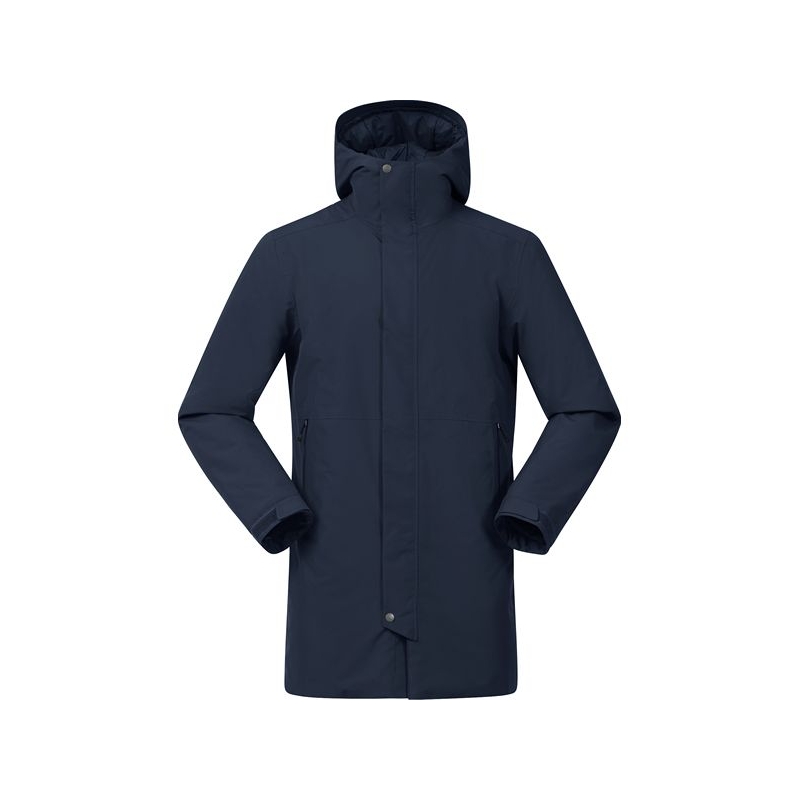 Bergans Urban Insulated Shell Coat Men Navy Blue