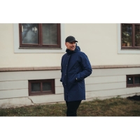 Bergans Urban Insulated Shell Coat Men Navy Blue