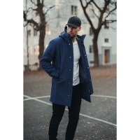 Bergans Urban Insulated Shell Coat Men Navy Blue