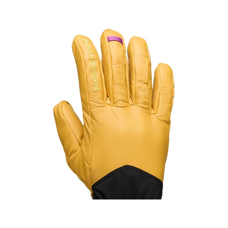 Black Diamond Tour Gloves Beeswax-Black