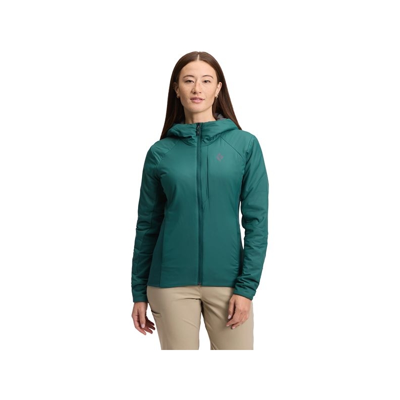 Black Diamond First Light Hybrid Hoody Women's Deep Woods