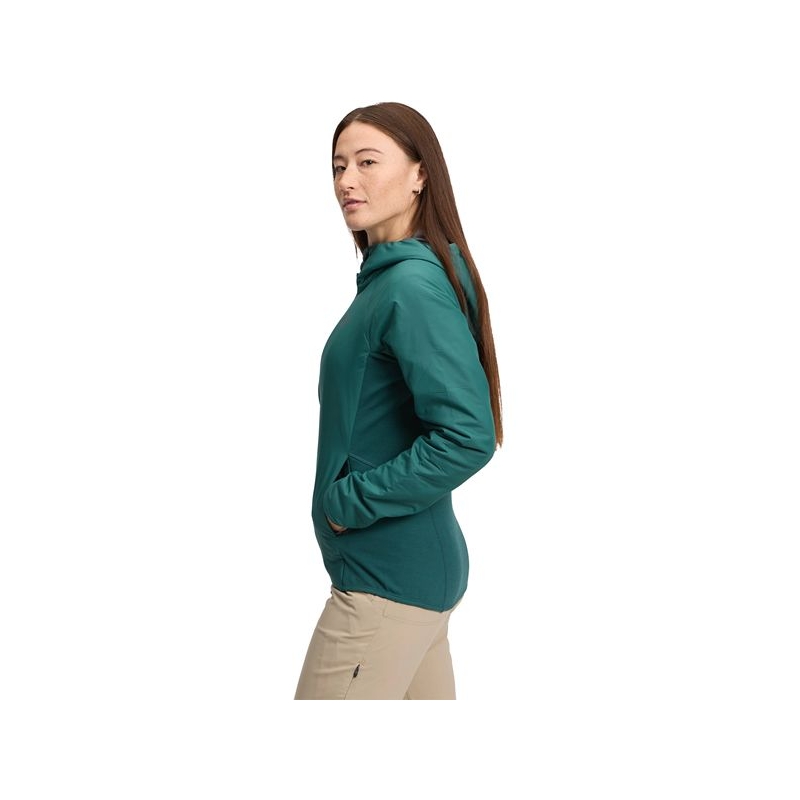 Black Diamond First Light Hybrid Hoody Women's Deep Woods