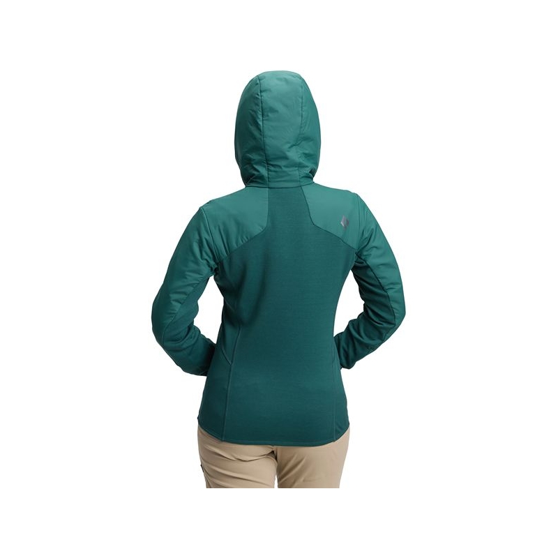 Black Diamond First Light Hybrid Hoody Women's Deep Woods