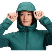 Black Diamond First Light Hybrid Hoody Women's Deep Woods